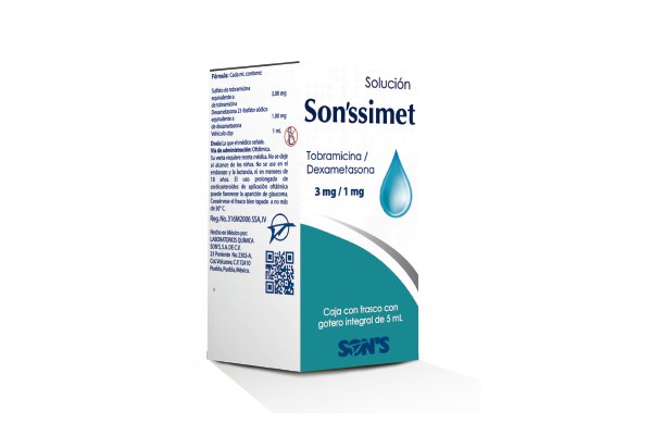 Generic Tobradex Sol. Ophthalmic 5 ml, Tobramycin, Dexamethasone